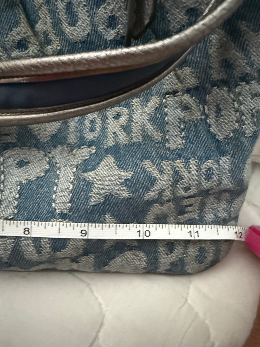 COACH POPPY DENIM EST. 1941 SHOULDER BAG - Picture 3 of 17